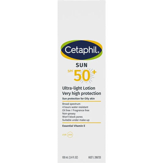 Cetaphil SPF 50+ 超輕防曬乳液 100ml