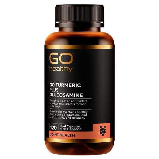 GO Healthy 薑黃加葡萄糖胺 120 粒硬膠囊