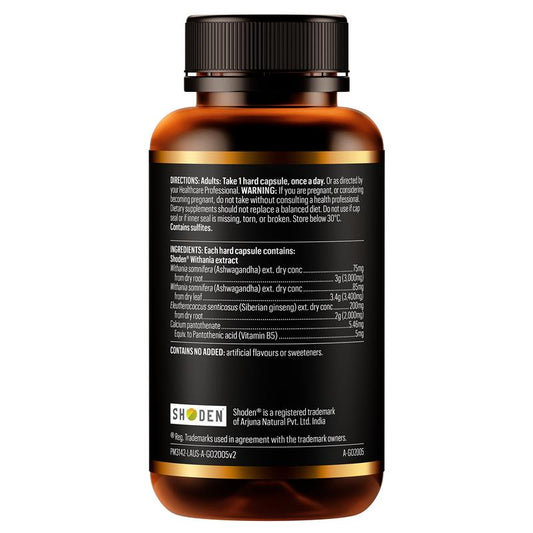 GO Healthy Ashwagandha 南非醉茄  壓力和能量 1 天 120 粒