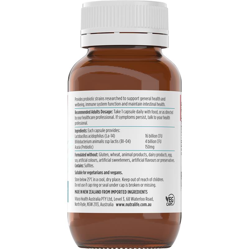 Nutra-Life 益生菌每日健康 60 粒膠囊