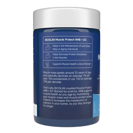 Bioglan 肌肉保護 HMB + D3 60 片