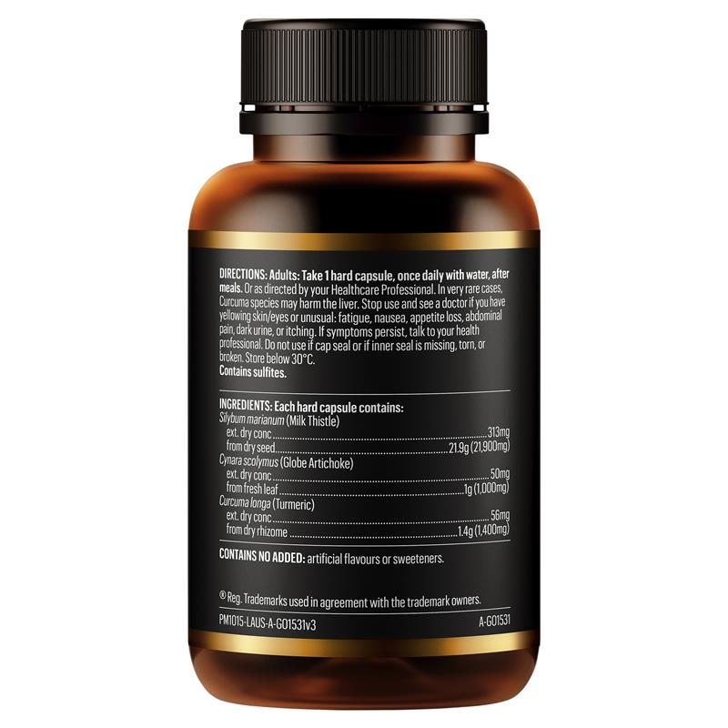 GO Healthy 肝臟排毒 一天一粒 60 顆