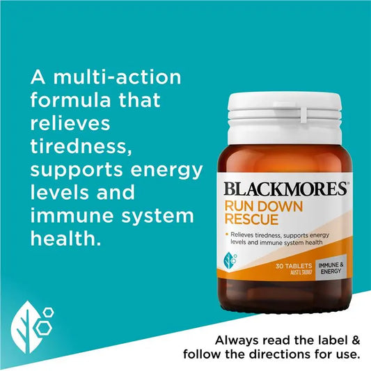 Blackmores 潤膚霜 30 片(維生素、礦物質、植物和蘑菇萃取)