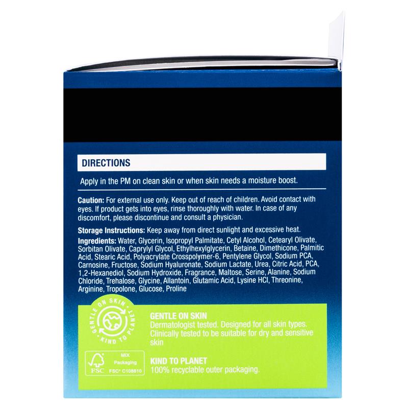 Neutrogena 露得清 水潤玻尿酸晚霜 50g