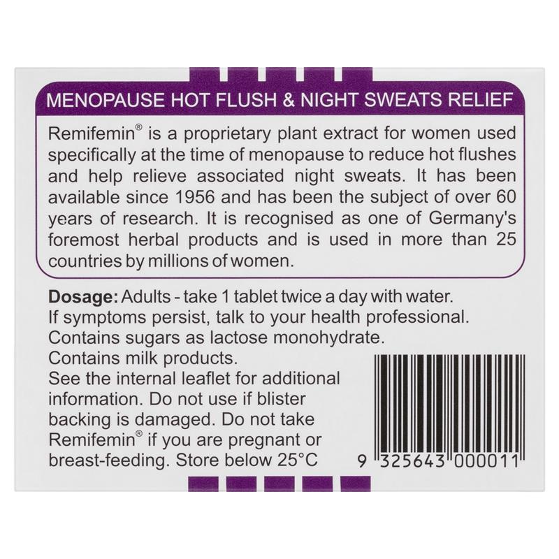 Remifemin 德國草本植物更年期症狀緩解 100 顆
