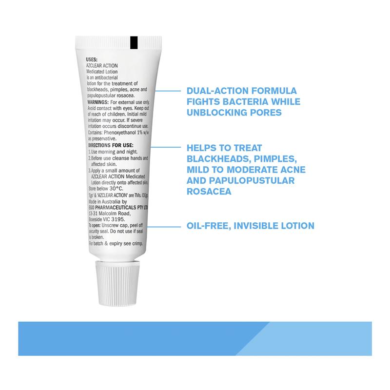 Azclear 無油痘痘乳液 25G - 粉刺和青春痘