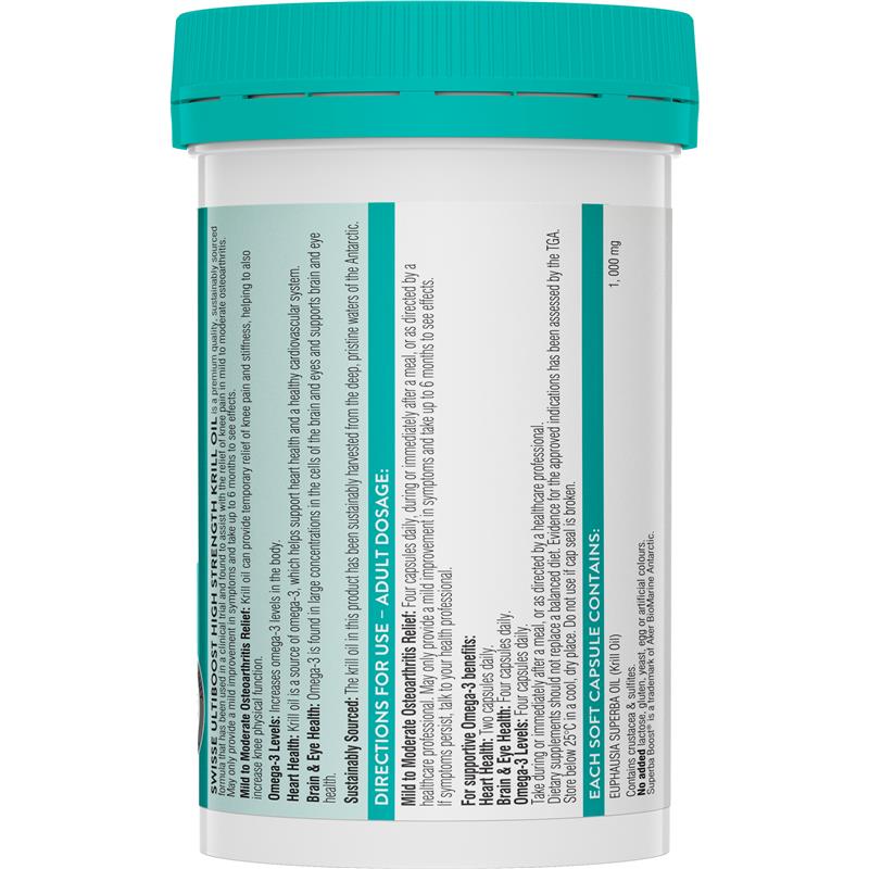 Swisse 高強度磷蝦油 60 粒膠囊
