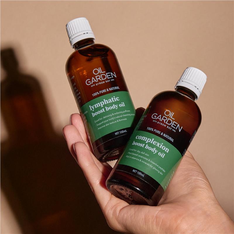 Oil Garden 淋巴促進身體油 100 毫升(自然排毒 滋養 緊緻)