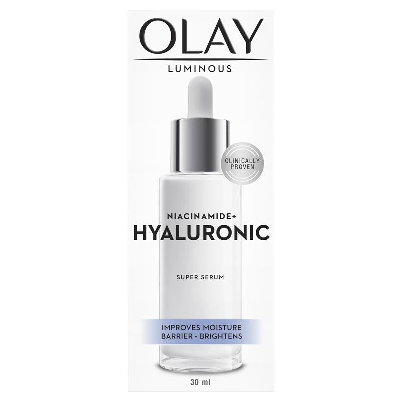 Olay 亮白玻尿酸保濕超級精華 30ml (強效明亮補水)