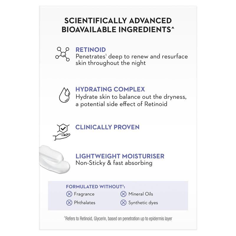 Olay Regenerist 視黃醇 24 保濕晚霜無香味 50 克