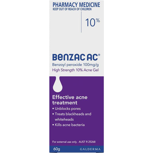 Benzac AC 強度痤瘡痘痘粉刺凝膠 60g