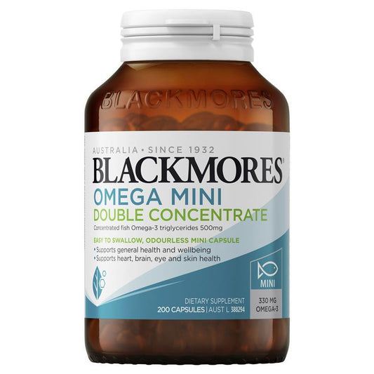 Blackmores  Omega 雙倍濃縮 迷你 200 粒膠囊