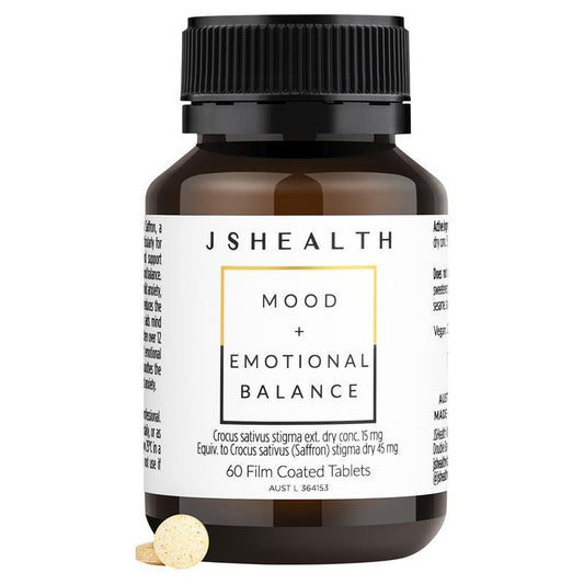 JSHEALTH 心情+情緒平衡 60 顆 (情緒健康)