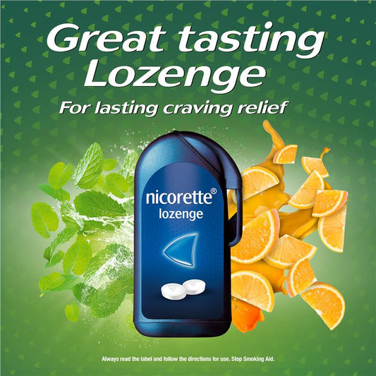 Nicorette 無糖尼古丁加強錠劑冰薄荷 20 包 (戒菸)