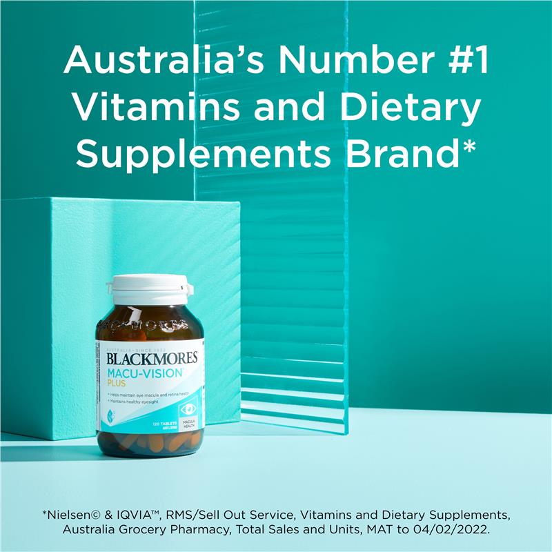 Blackmores Macu 眼部護理維生素 120 顆(黃斑和視網膜健康)