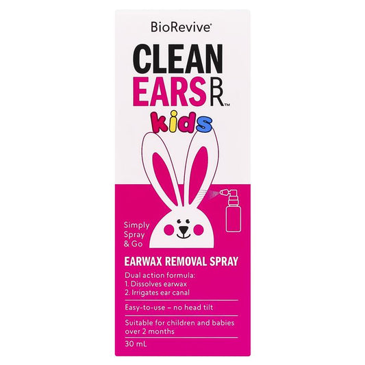 BioRevive CleanEars 兒童耳垢清除噴霧 30ml