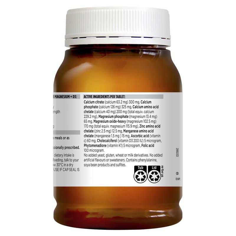 Blackmores 總鈣 鎂 + D3 骨骼健康維生素 200 顆(三種形式的鈣)