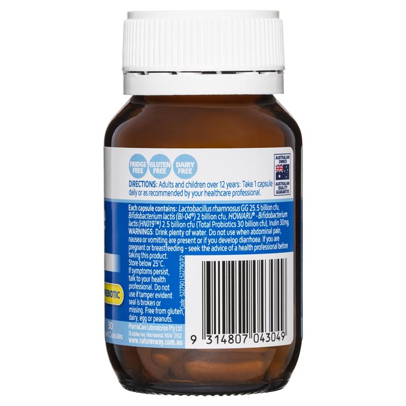 Nature's Way 益生菌 300 億 30 粒 (緩解脹氣、腹脹)