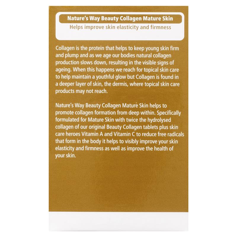 Nature's Way Beauty 雙倍膠原蛋白肽緊緻豐盈 60 片(成熟肌膚)