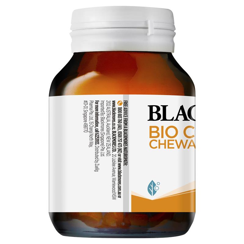 Blackmores Bio C 500mg 咀嚼維生素 C 50 顆(含維生素P)