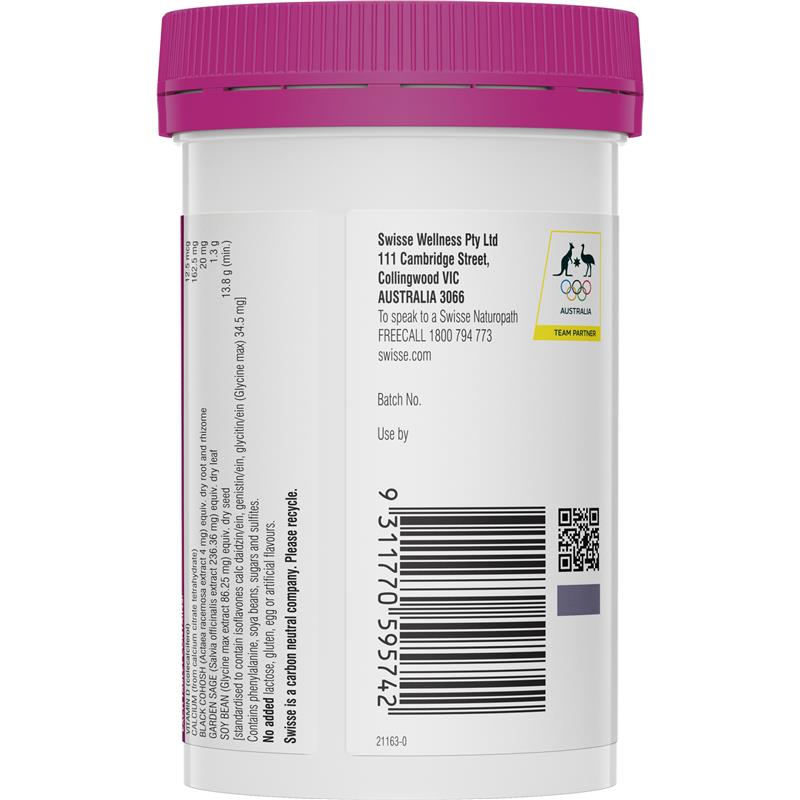 Swisse 更年期平衡片 60 片(緩解更年期症狀)