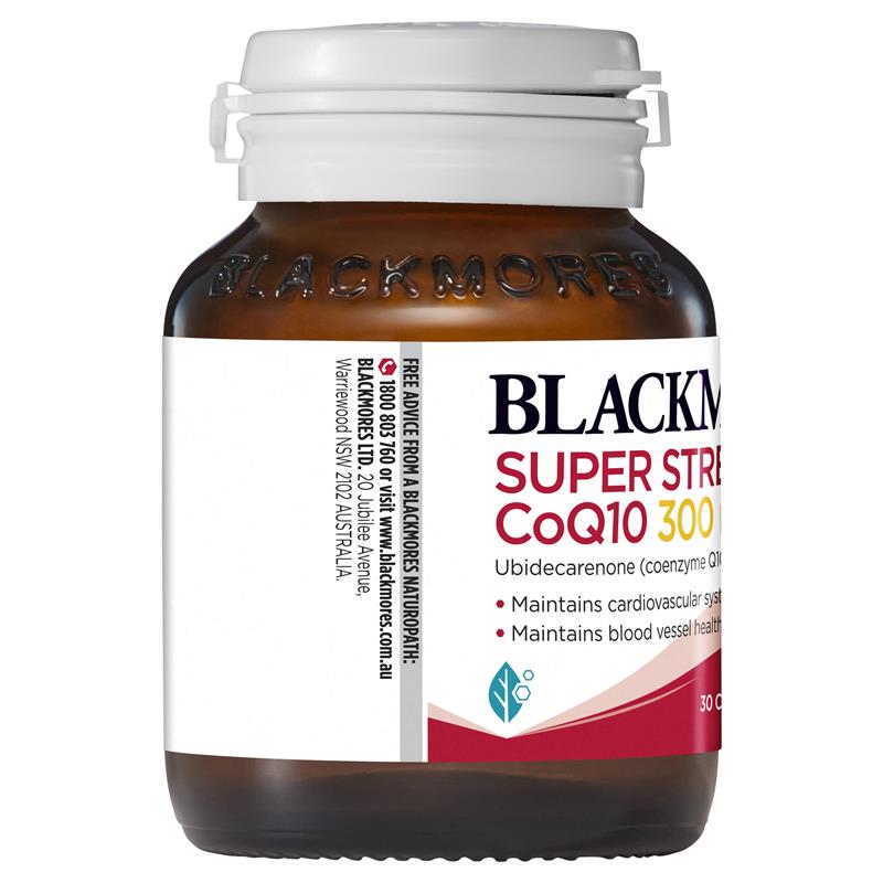 Blackmores 輔酶 Q10 300 毫克加強 30 粒膠囊(心臟健康)