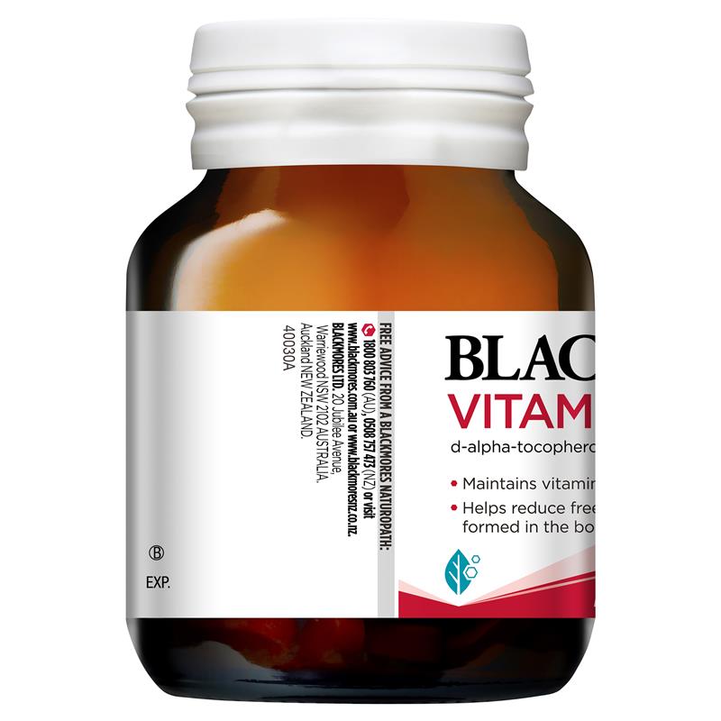 Blackmores 維生素 E 250IU  50 粒膠囊(膽固醇健康)