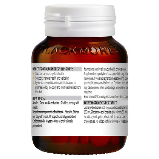 Blackmores 感冒唇皰疹緩解維生素 30 片