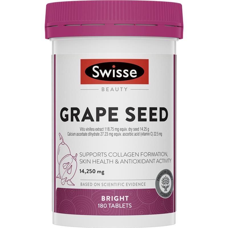 Swisse 葡萄籽 14,250 毫克 180 片(花青素)