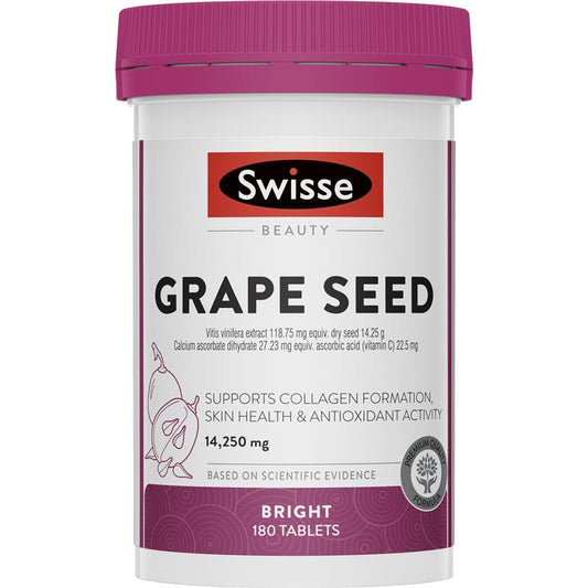 Swisse 葡萄籽 14,250 毫克 180 片(花青素)