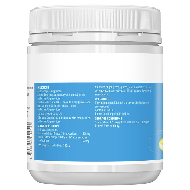 Healthy Care 雙倍強度魚油 400 粒迷你膠囊