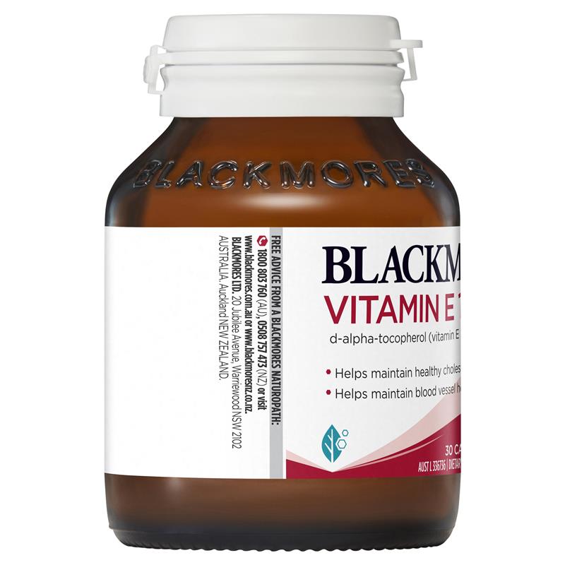 Blackmores 維生素 E 1000IU  30 顆(膽固醇健康)