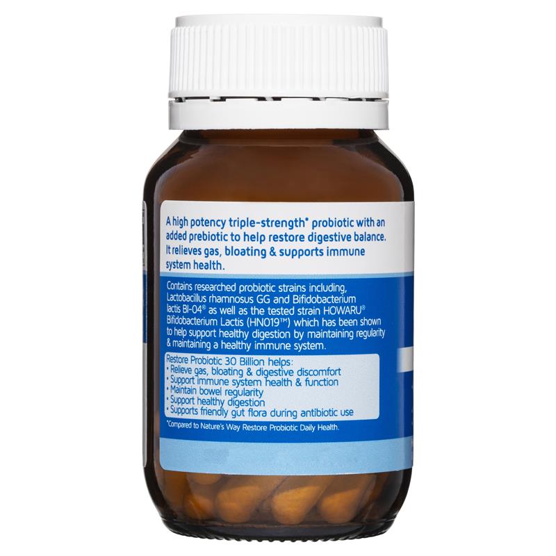 Nature's Way 益生菌 300 億 30 粒 (緩解脹氣、腹脹)