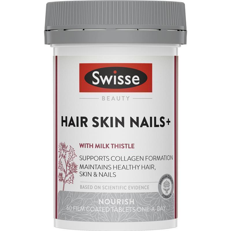 Swisse 頭髮 皮膚 指甲+ 60 顆