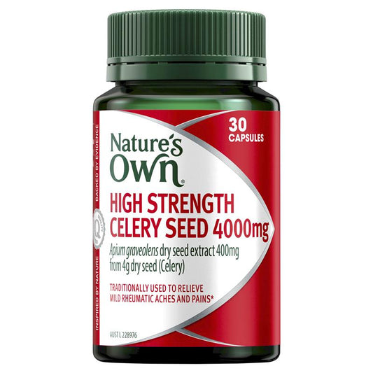 Nature's Own 高強度芹菜籽 4000mg 30 粒