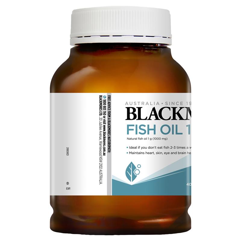 Blackmores 魚油 1000mg 400 粒(Omega-3)