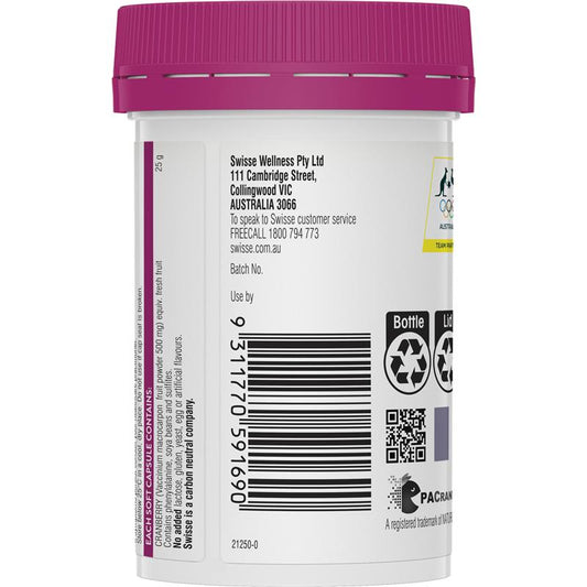 Swisse 蔓越莓 25000 毫克 30 顆