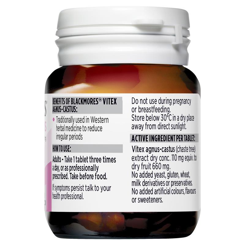 Blackmores 牡荊 聖潔梅 40 顆(經前綜合症女性健康)