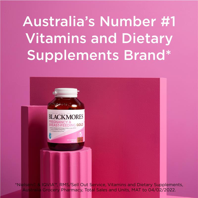 Blackmores 懷孕和哺乳黃金維生素 60 顆