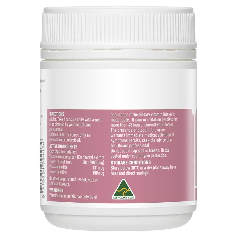 Healthy Care 雙倍強度度蔓越莓 60000 毫克 60 粒