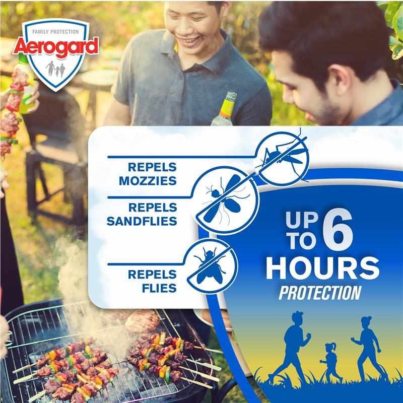 Aerogard 無味驅蚊蟲噴霧 175ml (6 小時)