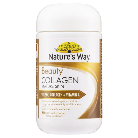Nature's Way Beauty 雙倍膠原蛋白肽緊緻豐盈 60 片(成熟肌膚)
