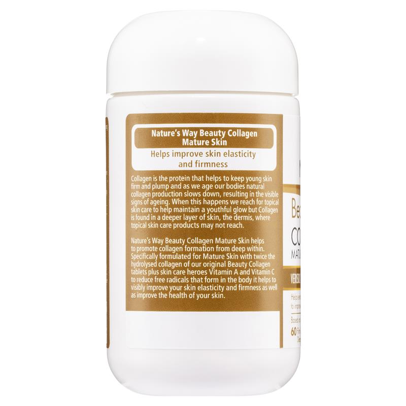 Nature's Way Beauty 雙倍膠原蛋白肽緊緻豐盈 60 片(成熟肌膚)