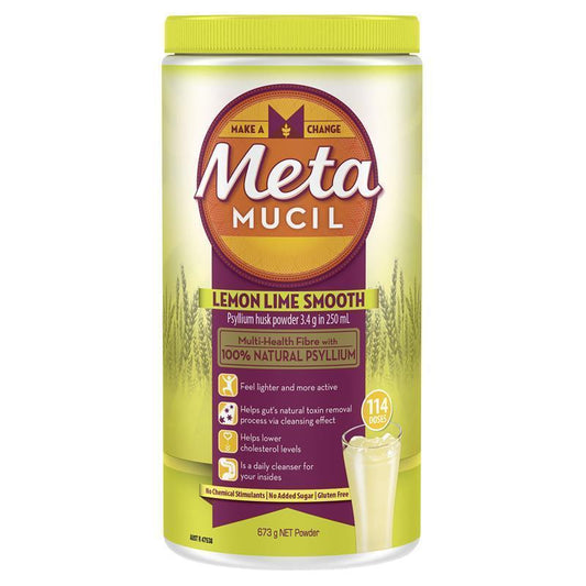Metamucil 纖維補充劑檸檬酸橙口味 114 劑 (洋車前子無添加糖)