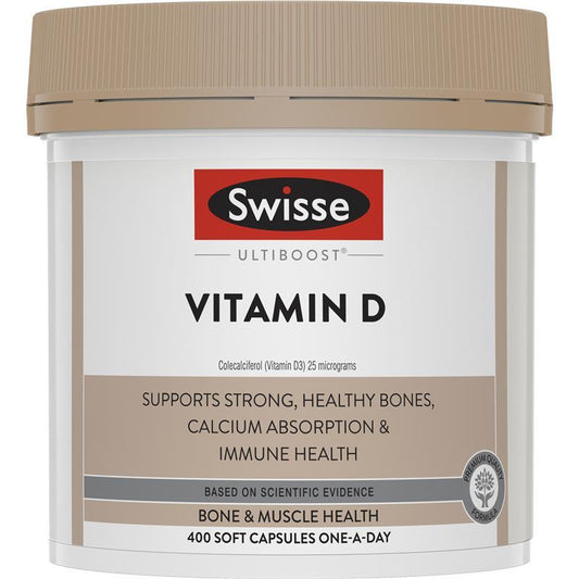 Swisse Ultiboost 維生素 D 400 粒膠囊