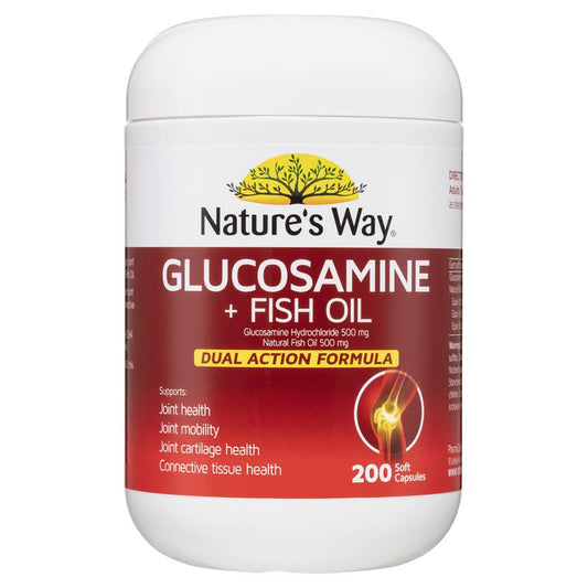 Nature's Way 葡萄糖胺+魚油 200 粒軟膠囊