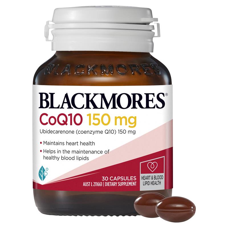Blackmores 維生素 CoQ10 150mg  30 顆(心臟健康)