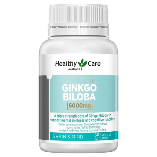 Healthy Care 銀杏葉 6000 毫克 60 顆