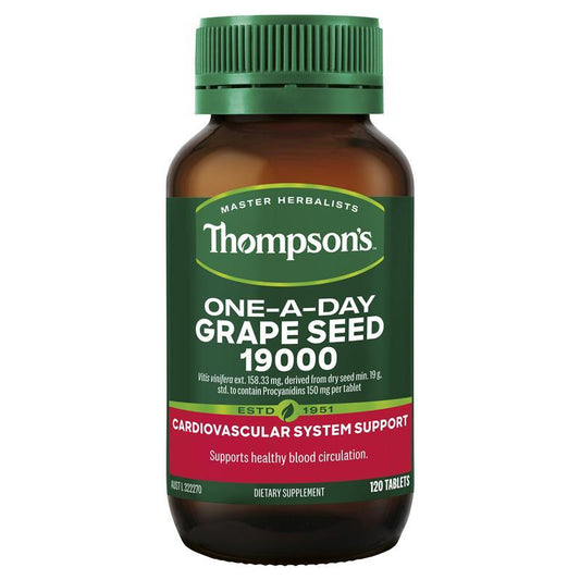 Thompson's 一天一粒葡萄籽 19000 毫克 120 顆