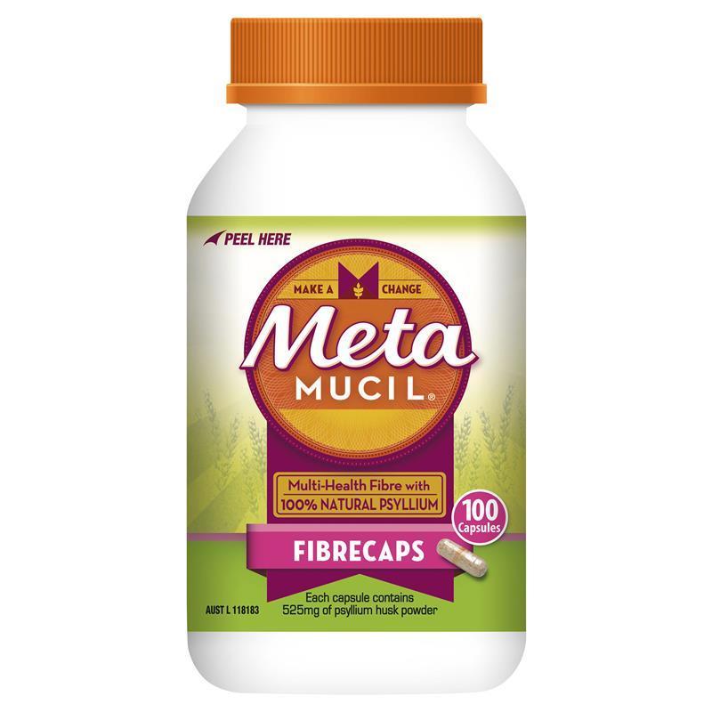 Metamucil 每日纖維補充劑 纖維膠囊 100 粒 (洋車前子)